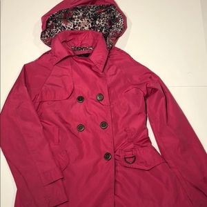 WeatherTamer Girls M 10-12 Pink Fuchsia Jacket